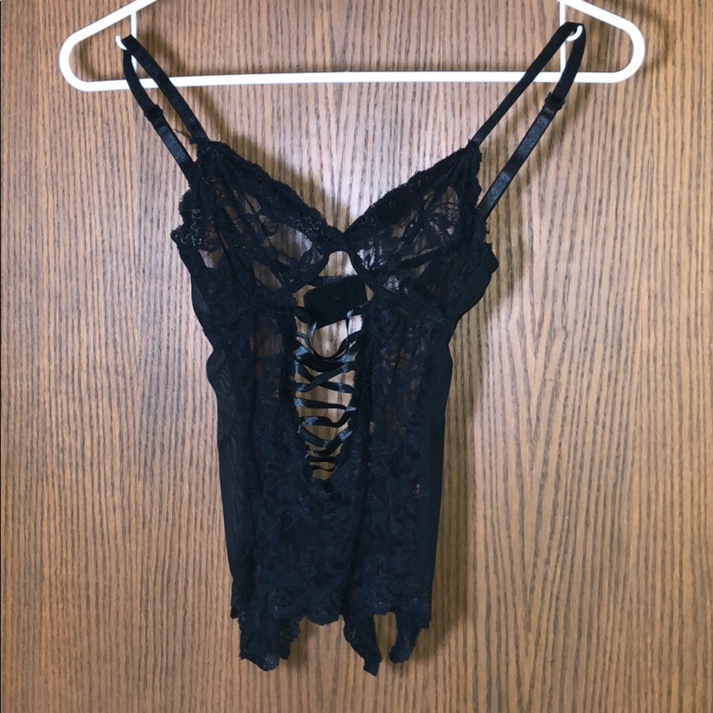 Black lingerie